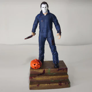 Action Figure Michael Myers Boneco de Decoração Terror Horror Halloween Scream Jason Pânico Ghostfac