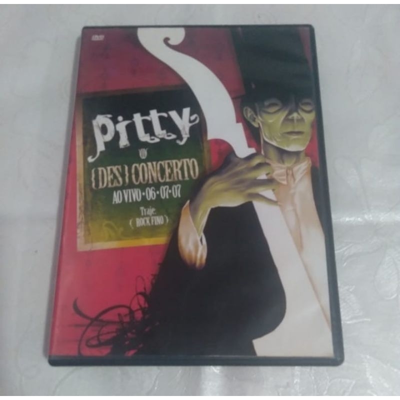 DVD PITTY (com encarte) - DESCONCERTO | Shopee Brasil