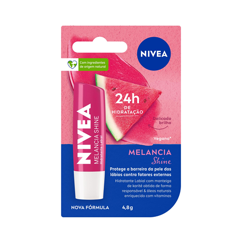 HIDRATANTE LABIAL NIVEA MELANCIA SHINE 4,8G