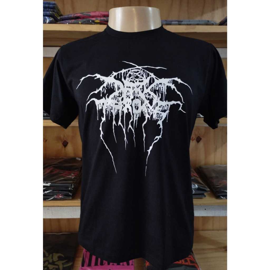 Camiseta Darkthrone Logo Black Metal Noruega | Shopee Brasil