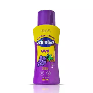 Sabonete Íntimo Feminino Uva Beijinhos Proteção e Frescor 200ml Belkit em Oferta na Shopee