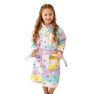 Roupão Atoalhado Infantil Menina Menino Com Capuz Praia Piscina em Oferta na Shopee