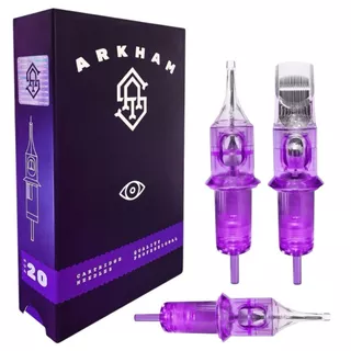 Cartucho para tatuagem Arkham tattoo 5 unds traço pintura sombra RL RS RM MG melhor cartucho