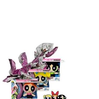 Ovo de páscoa meninas superpoderosas cartoon network lindinha 160g,