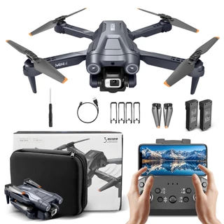 MINI4 Drone Com Camera Modelo 2025 Com Barômetro Voo Estável Controle Remoto