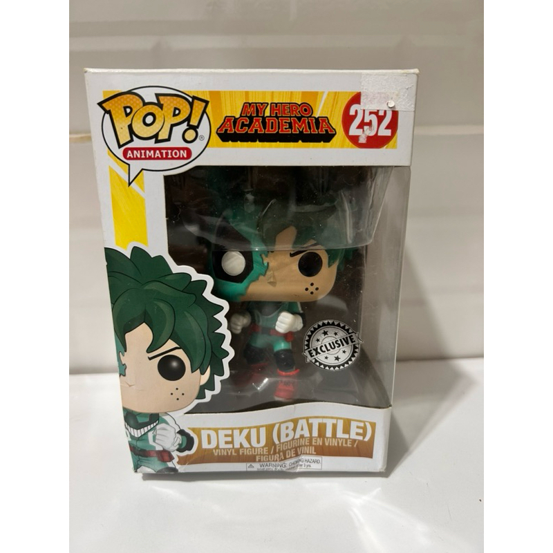 Funko Pop Deku (battle) Boku no hero #252 (Usado) | Shopee Brasil