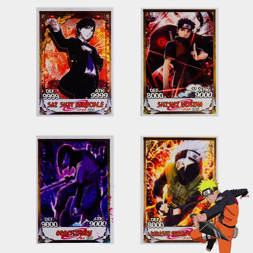 KIT CARDS NARUTO + CHAVEIRO ALEATÓRIO | Shopee Brasil