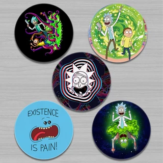 Kit Porta Copos Emborrachado - RICK AND MORTY