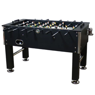 Mesa de Pebolim Totó Profissional Gold Ahead Sports Preto Grande com Bonecos