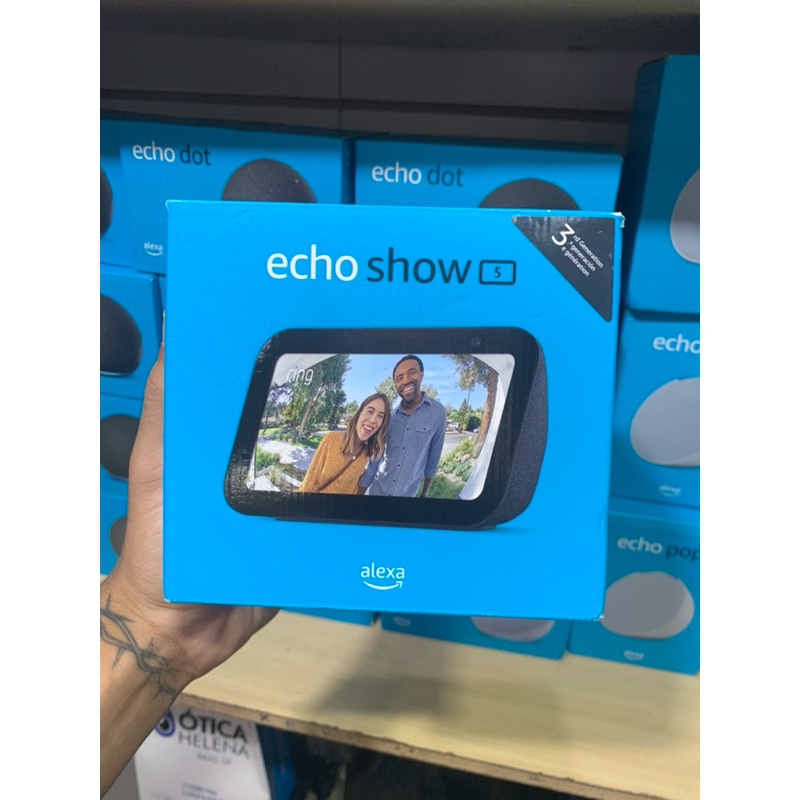 Alexa Echo Show 5 - Original e Lacrado | Shopee Brasil