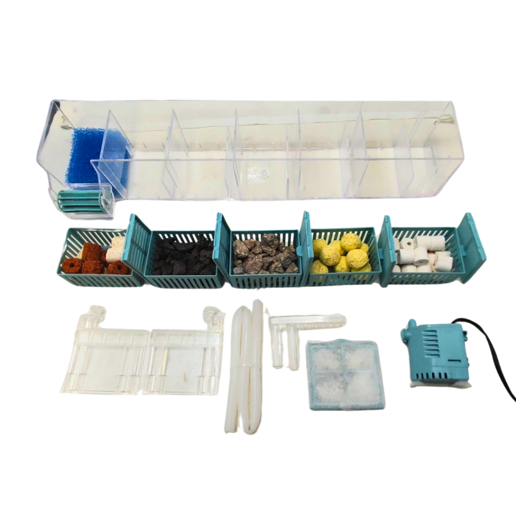 Jeneca Xgd-19 Filtro Sump Hang On De Acrilico Para Aquario Até 200