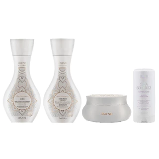 Amend KIT Millenar Óleos Marroquinos Sh + Cond + Másc + Seca Sem Frizz 180ml em Oferta na Shopee