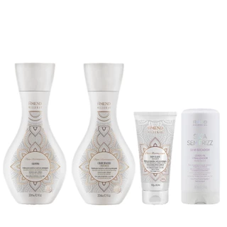 Amend KIT Millenar Óleos Marroquinos Sh + Cond + Balm + Seca Sem Frizz 180ml em Oferta na Shopee