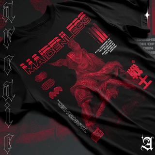 Camiseta Basica Algodao Elden Ring Malenia Lâmina De Miquella Demigod Shardbearer Tee Unissex