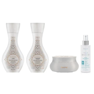 Amend KIT Millenar Óleos Marroquinos Sh + Cond + Másc + Fluído Multi-Benefícios 180ml em Oferta na Shopee