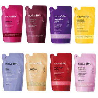 REFIL HIDRATANTE NATIVA SPA escolha o seu! 350ml