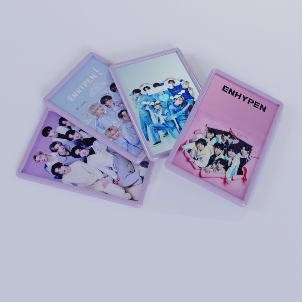 ENHYPEN SHOPEE kpopmerch 69枚 Kit 4 Quadros Decorativos – KPOP Banda ENHYPEN | Decoração de