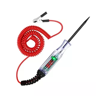 Testador de Luz Automotivo Digital LED 3V-48V com Voltímetro e Sonda para Verificação de Carro em Oferta na Shopee