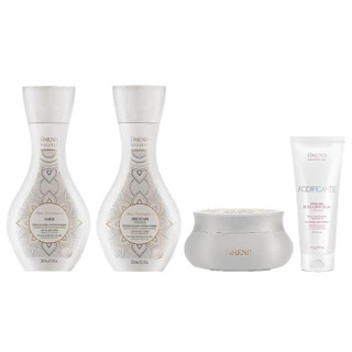 Amend KIT Millenar Óleos Marroquinos Sh + Cond + Másc + Máscara de Equilíbrio do PH 250g em Oferta na Shopee