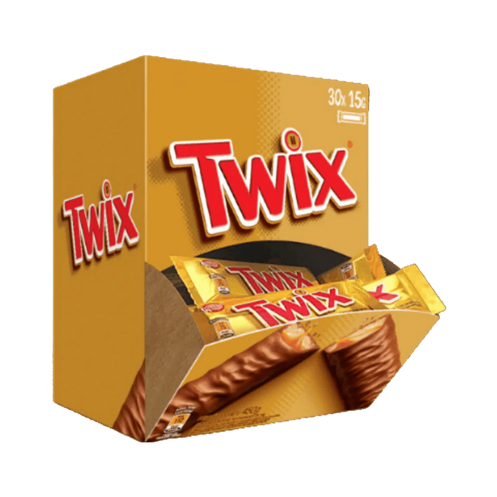 Chocolate Twix Fun Size Display 30unx15g | Shopee Brasil