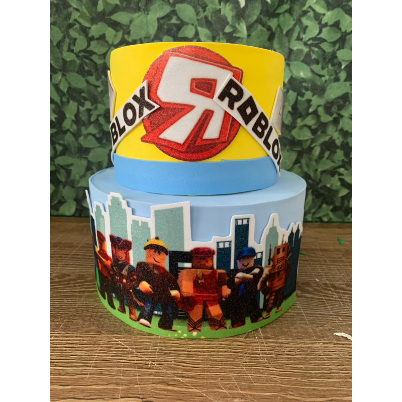 Bolo Fake Falso Roblox 2 andares | Shopee Brasil
