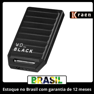 Cartão De Expansão Wd Black C50 Para Xbox Series X|s De 1tb Cor Preto
