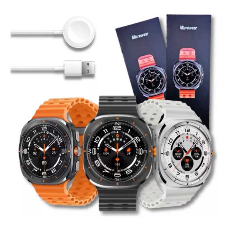 Smartwatch Microwear Ma27 W7 Ultra 47mm Lançamento 2025 | Shopee Brasil