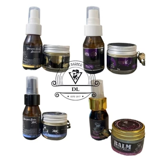 Kit para barba Balm 30g + Óleo 30ml Cavegur (Essências similares a fragrâncias de perf masculinos)