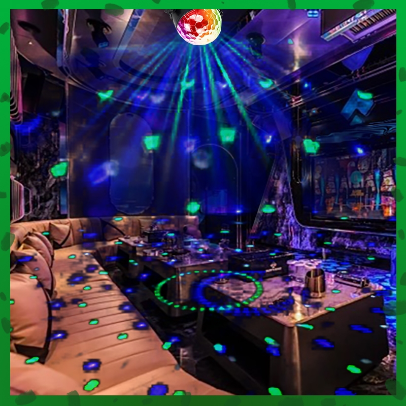 Globo Colorido Bola Maluca Led Bar DJ luzes Home Festa Comemoração Luzes Para Discotecas