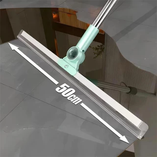 Rodo de Silicone Para Limpeza de Piso Vidros Articulado Secos e Molhados Uso Duplo Vassoura Mágica