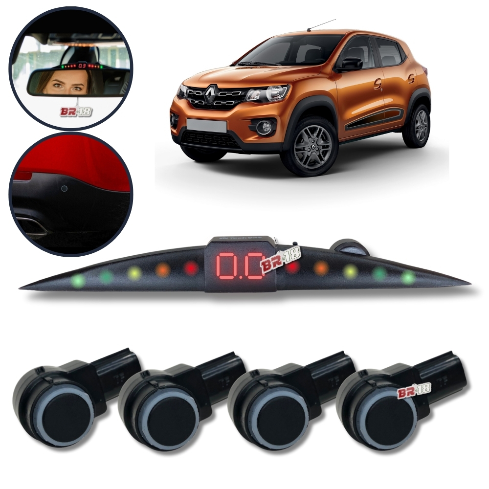 Sensor De Ré Estacionamento Embutido Original Renault Kwid | Shopee Brasil
