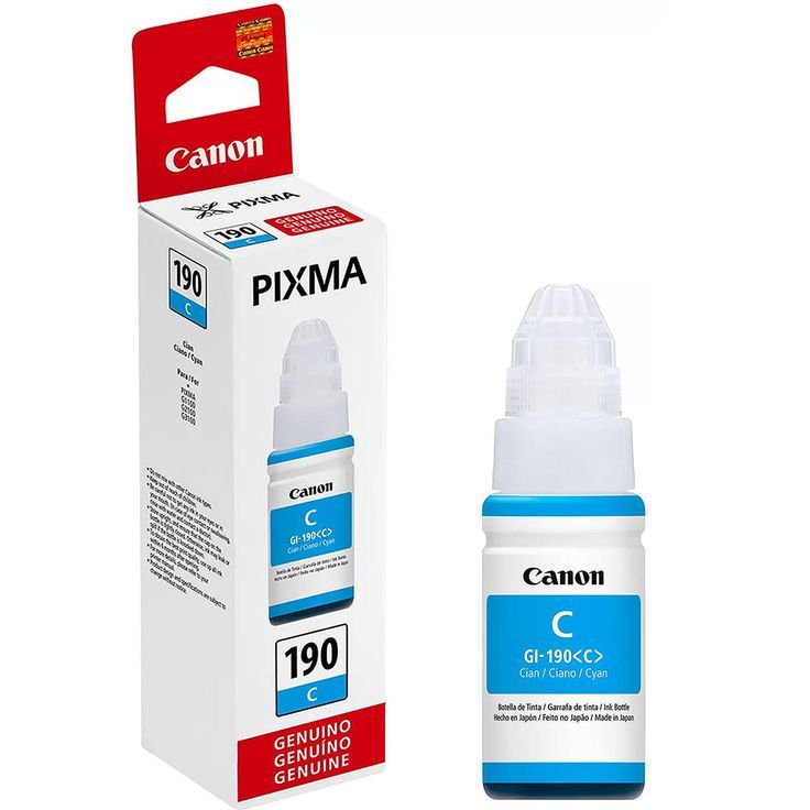 Kit Canon G190 Original 4 Tintas para Impressoras Pixma G3110 | Shopee ...