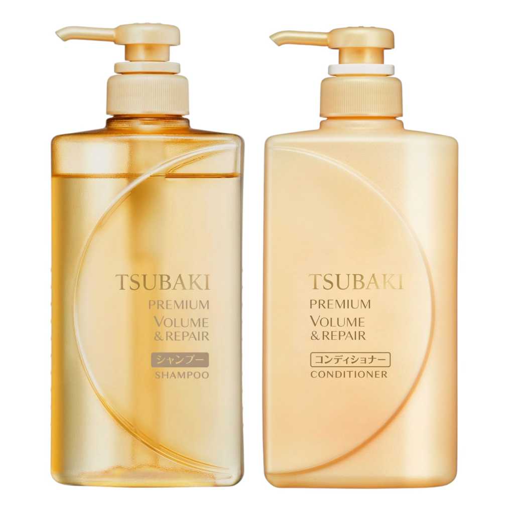 Kit Shampoo e Condicionador Premium Volume & Repair 490ml - Tsubaki ...