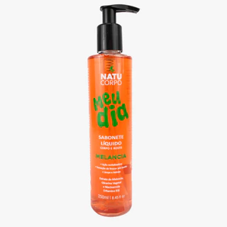 SABONETE LÍQUIDO MELANCIA NATUCORPO MEU DIA 250ML