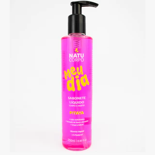 SABONETE LÍQUIDO PITAYA NATUCORPO MEU DIA 250ML