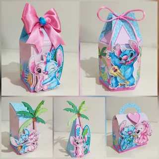 Kit Personalizado Angel e Stitch PEGUE E MONTE