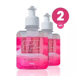Kit 2 Gel Aromatizante Beijável Íntimo Sabor Morango com Creme para Saúde e Cuidado Vaginal 240g Swiss Beauty Belkit em Oferta na Shopee