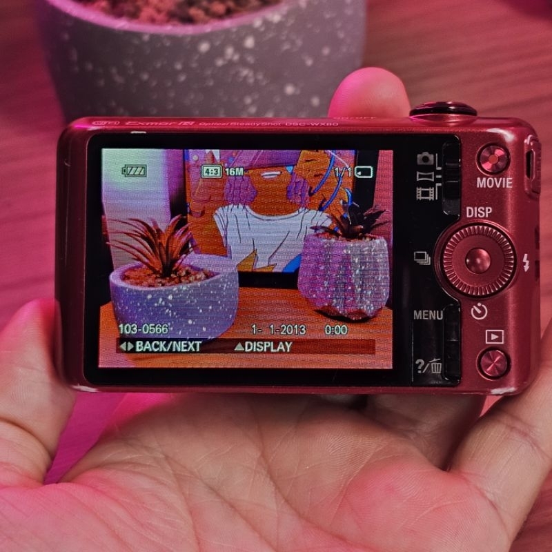 camera Sony cyber-shot DSC-wx80 rosa escuro - ID 37 | Shopee Brasil