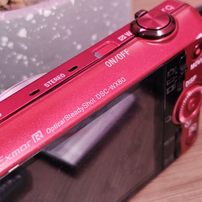 camera Sony cyber-shot DSC-wx80 rosa escuro - ID 37 | Shopee Brasil