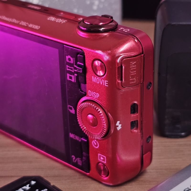 camera Sony cyber-shot DSC-wx80 rosa escuro - ID 37 | Shopee Brasil