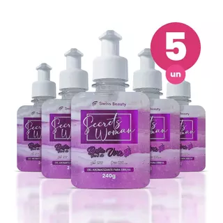 Kit 5 Gel Aromatizante Beijável Íntimo Sabor Uva com Creme para Saúde e Cuidado Vaginal 240g Swiss Beauty Belkit em Oferta na Shopee
