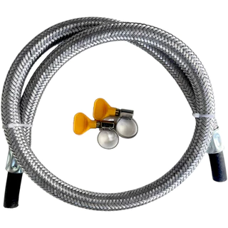 Mangueira Para Gás de Cozinha Flexível Coberta com Malha De Aço P/ Fogão em Oferta na Shopee