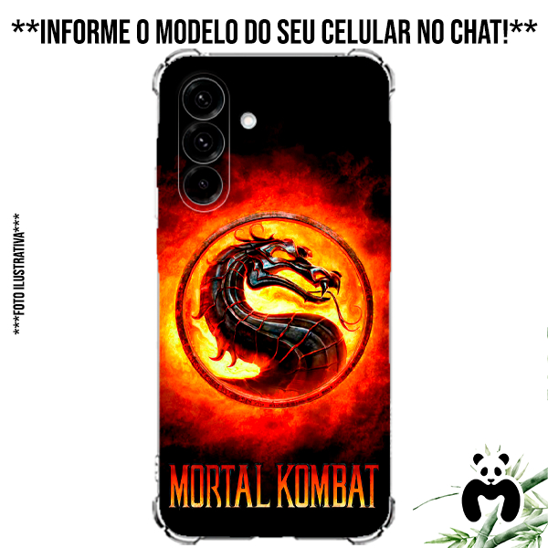 Capa Case Personalizada Mortal Kombat Jogo Game Luta Filme Scorpion  Sub-Zero Raiden MK Combate | Shopee Brasil