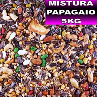 Mistura para Papagaios, Araras e Maritacas 5 kg - Mix de frutas