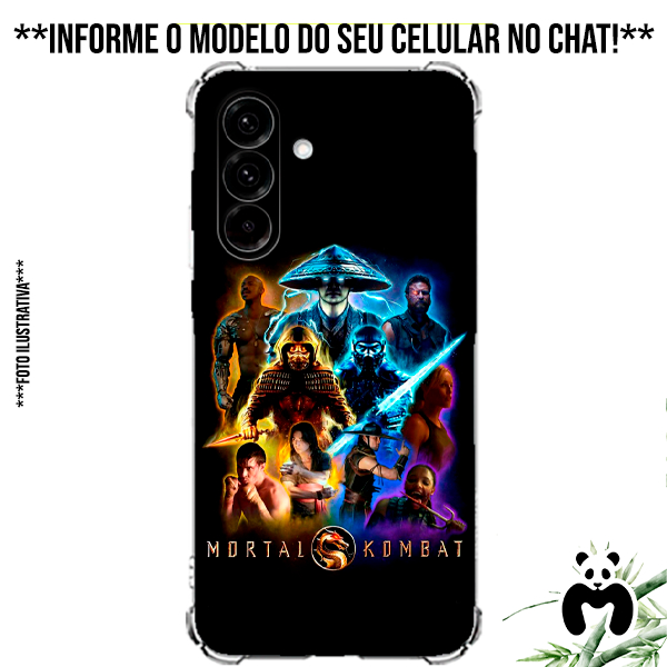Capa Case Personalizada Mortal Kombat Jogo Game Luta Filme Scorpion  Sub-Zero Raiden MK Combate | Shopee Brasil