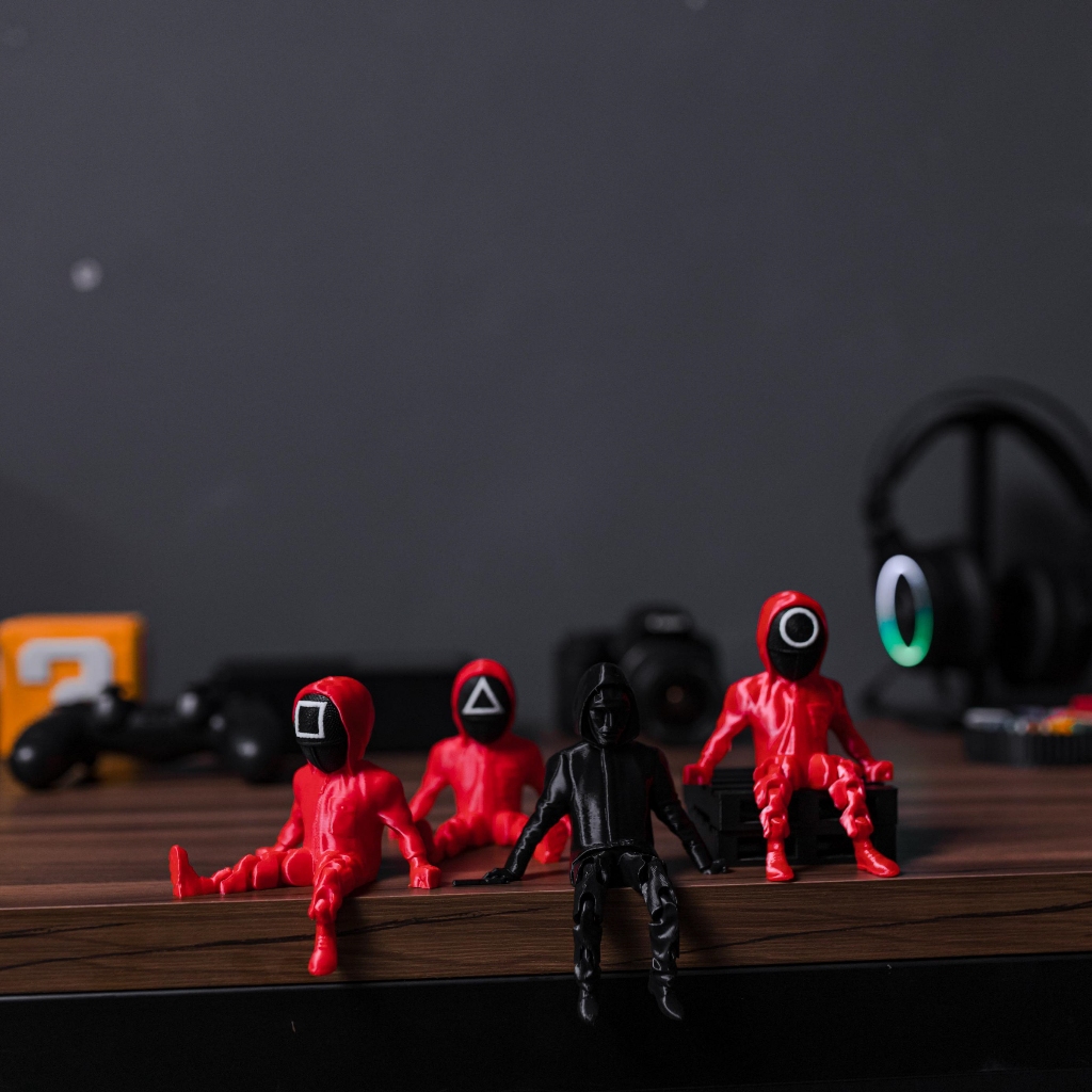 Bonecos Articulados Round 6 Squid Game | Shopee Brasil