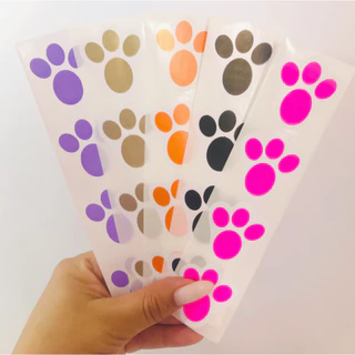 Patinhas Adesivas de Páscoa para Caça aos Ovos e Embalagens em Oferta na Shopee