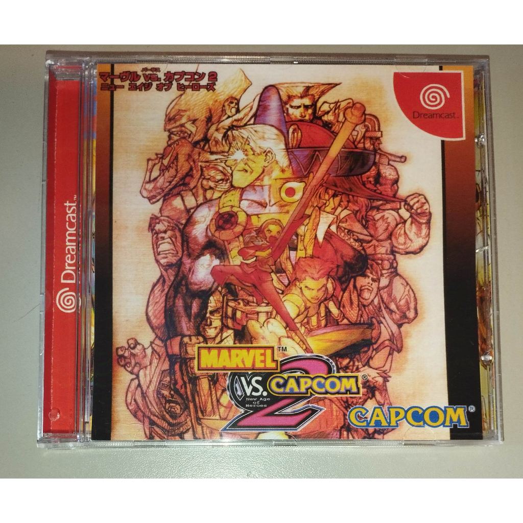 未開封　MARVEL VS. CAPCOM 2 ドリームキャスト Dreamcast - Marvel vs Capcom 2 | Shopee Brasil