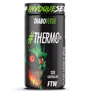 Thermo Caps Pote 120 Caps FTW - DIABO VERDE