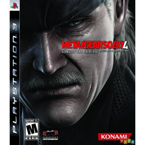 Metal Gear Solid 4: Guns of the Patriots Ps3 Mídia Física